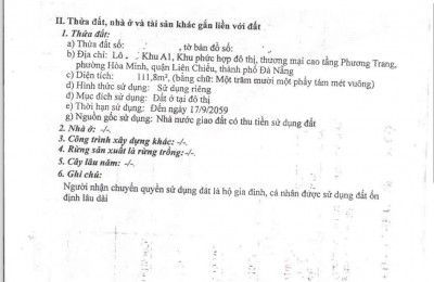 Bán đất 1 cặp đường Phan Thị Nể - Xây căn hộ, khách sạn quá đẹp